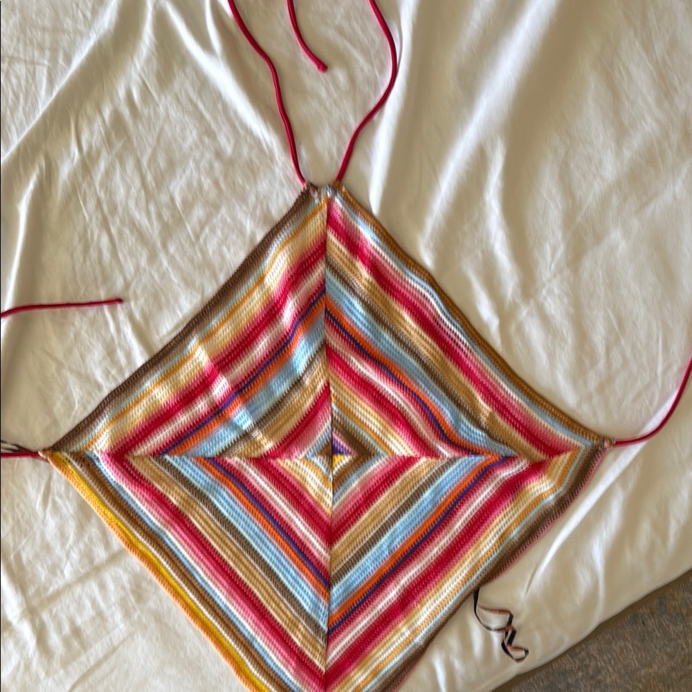 Missoni Multicolor Striped Knit Top - Picture 2 of 6